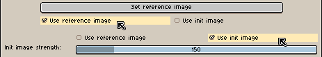 Animation reference settings